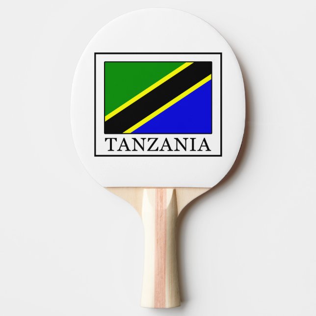 Tansania Tischtennis Schläger (Vorderseite)