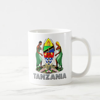 Tansania-Wappen Kaffeetasse