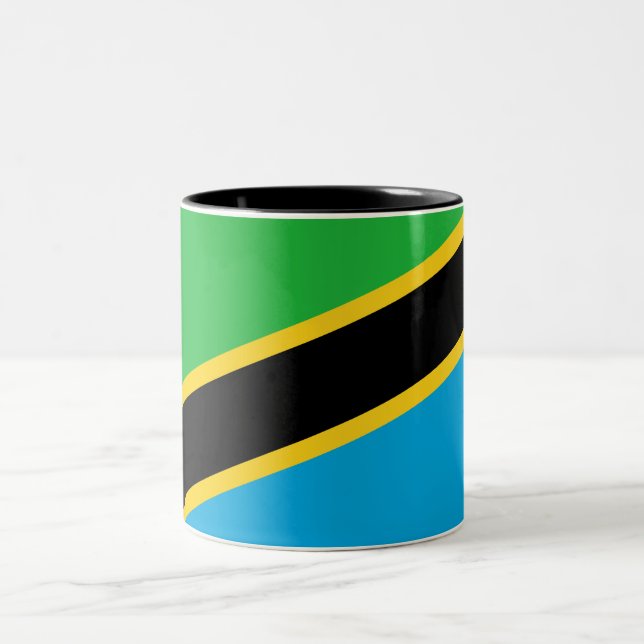 Tansania Zweifarbige Tasse (Mittel)