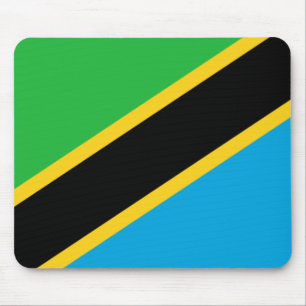 tansanische Flagge Mousepad