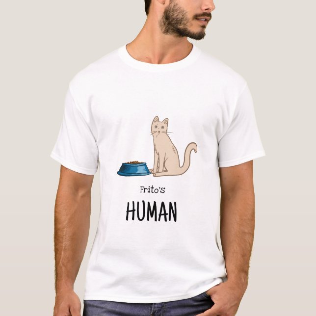 Tanschk-Perserkatze-Shirt T-Shirt (Vorderseite)