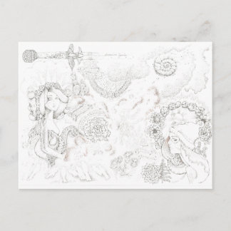 Tansy Banditas Postkarte