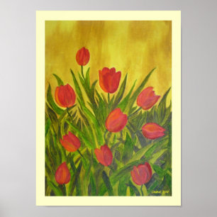 Tantalisation Tulips ! Poster