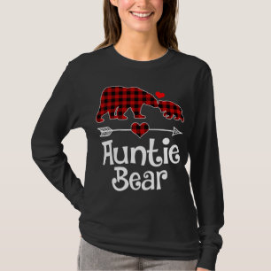 Tantchen Bear Christmas Pajama Red Kariert Buffalo T-Shirt