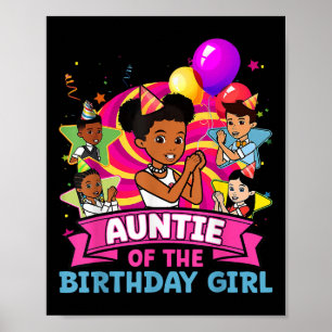 Tantchen Das Geburtstagskind Party Pink Doll Famil Poster