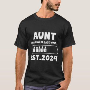 Tante 2024 Lading Funny Baby Pregnancy Ankündigung T-Shirt