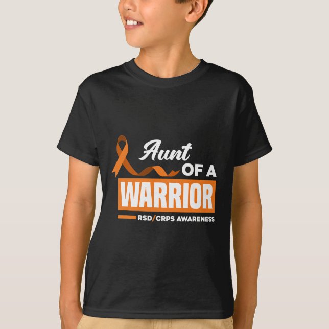 Tante a Warrior Support Unterstützung RSD CRPS-Sof T-Shirt (Vorderseite)
