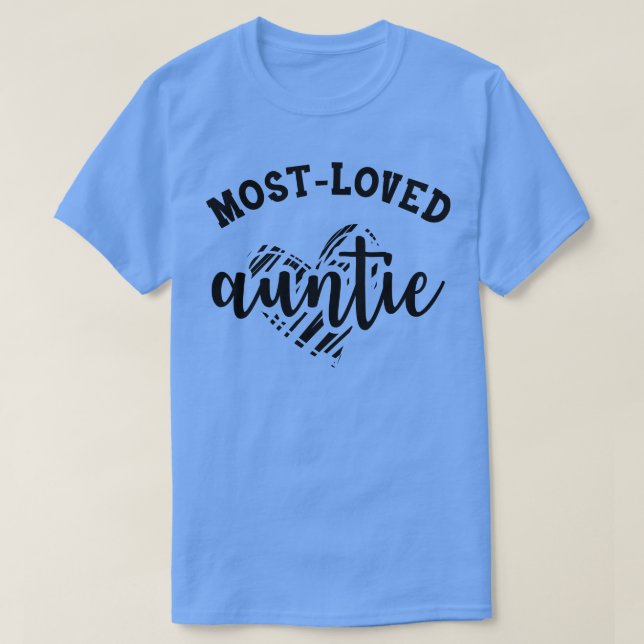 Tante am liebsten T-Shirt (Design vorne)