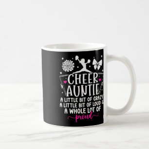 Tante anfeuern Stolz Tante einer Cheerleader Tante Kaffeetasse