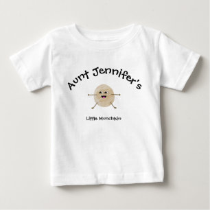 Tante Baby Clothes Kleine Munchkin-Vorlage T-shirt