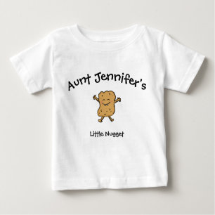 Tante Baby Clothes Little Nugget Niece Nephew Baby T-shirt