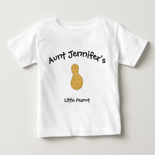 Tante Baby Clothes Peanut Niece Nephew Baby T-shirt (Vorderseite)