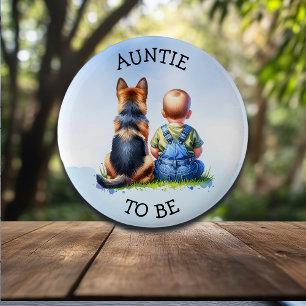 Tante   Babydusche Button