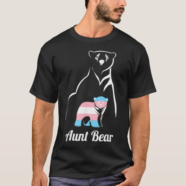 Tante Bear LGBTQ Trans Child Gift T-Shirt (Vorderseite)
