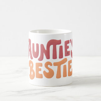 Tante Bestie Family Bond Tasse, süße Tante Kaffeetasse