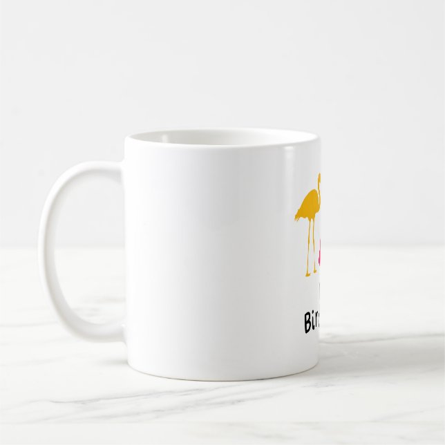 Tante Bird Keeper Kaffeetasse (Links)