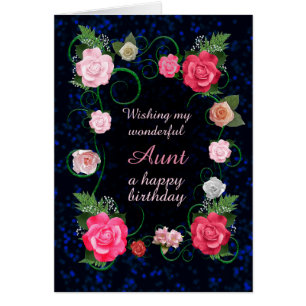 Tante Birthday Beautiful Rose