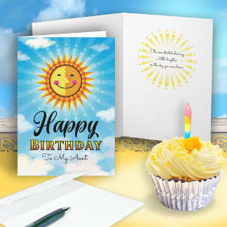 Tante Birthday Card Karte