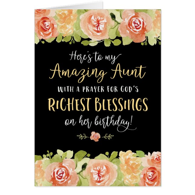 Tante Birthday, Hier ist meine Phantastische Tante (Vorne)