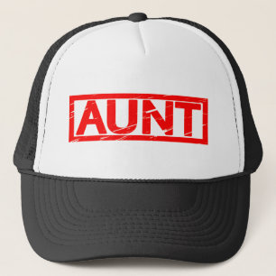 Tante-Briefmarke Truckerkappe