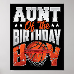 Tante Bysketbyll Birthday Boy Family Byller B-Tag Poster