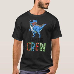 Tante Crew Dinosaur Chanukka Süße Familien-Schlafa T-Shirt