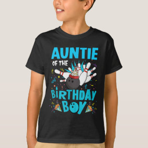 Tante der Bowling Bowler-Familie am Geburtstag T-Shirt