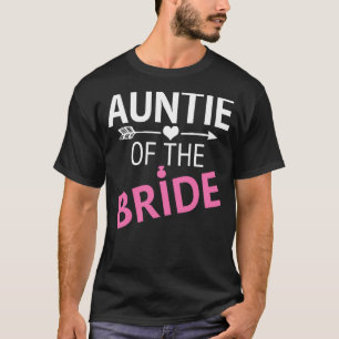 Tante der Braut Hochzeitsbride's Tante Womens Un T-Shirt