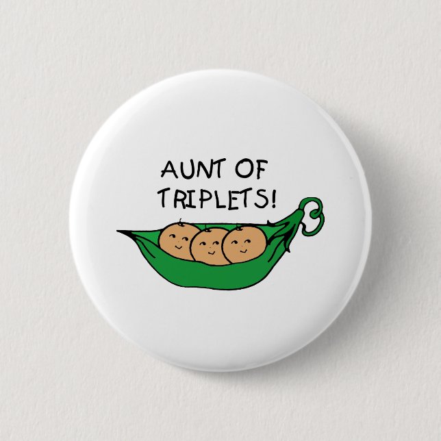 Tante der Dreiergruppe-Hülse Button (Vorderseite)