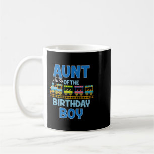 Tante der Geburtstagsjunge Train Toys Funny Bday F Kaffeetasse