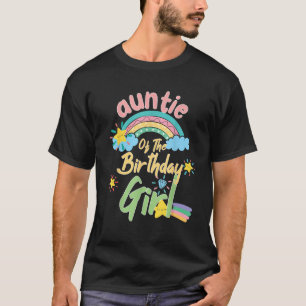 Tante der Geburtstagskameradschaft Rainbow Matchin T-Shirt