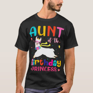 Tante der Geburtstagsprinzessin   Lama T-Shirt
