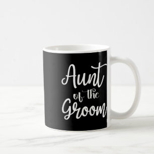 Tante der Groom-Verlobung Verheiratete Hochzeitsfe Kaffeetasse