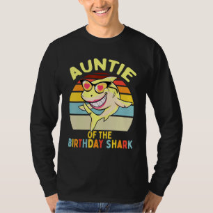Tante der Hai-Tante-Matching-Familie T-Shirt