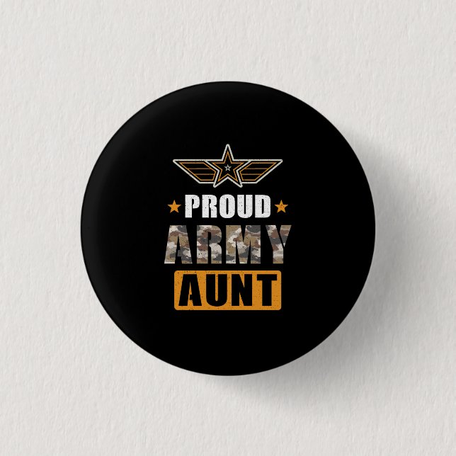 Tante der Proud Army Button (Vorderseite)