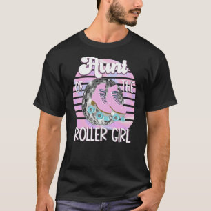 Tante der Roller Girl Skaten zum Geburtstag für Ki T-Shirt