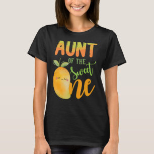 Tante der süßen 1. Geburtstagsfamilie Mango T-Shirt