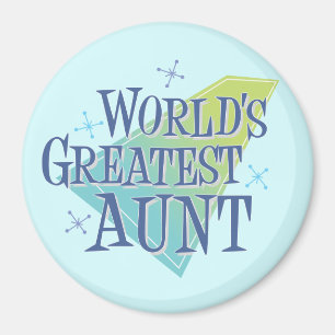 Tante der Welt Magnet