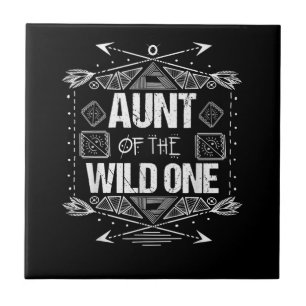 Tante der wilden ein Geburtstagsgeschenk Fliese