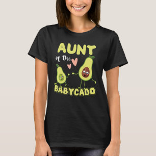 Tante des Babycado Niedlich schwanger Avocado Preg T-Shirt