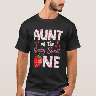 Tante des Berry Sweet eine Erdbeere erste Geburt T-Shirt