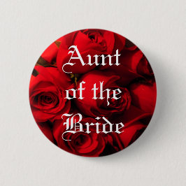 "Tante des Braut-" - hochroten Button