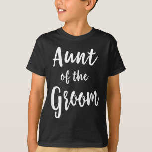 Tante des Bräutigams Hochzeitsprobe Abendessen Bra T-Shirt