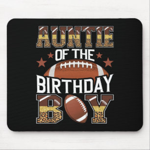 Tante des Geburtstags Boy Football Baller Game Da Mousepad