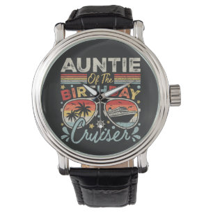 Tante des Geburtstags Cruiser Vacation Vintag Armbanduhr