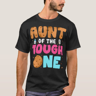 Tante des Geburtstagsjungen Mädchens Familienkekse T-Shirt