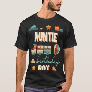 Tante des Geburtstagsjunges "Boy Train Theme Match T-Shirt