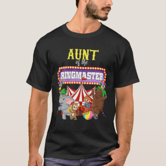 Tante des Geburtstagsklingmeisters Kids Circus-Par T-Shirt