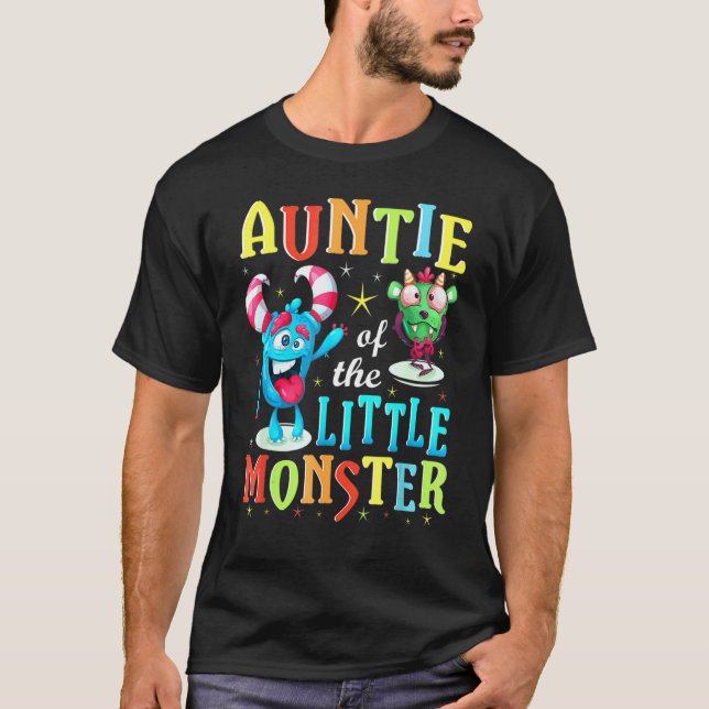 Tante des kleinen Monsters T-Shirt (Vorderseite)