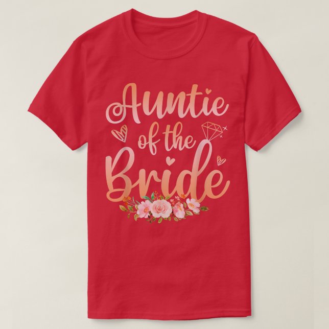 Tante des Polterabends T-Shirt (Design vorne)